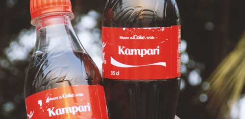 share a coke with kampari