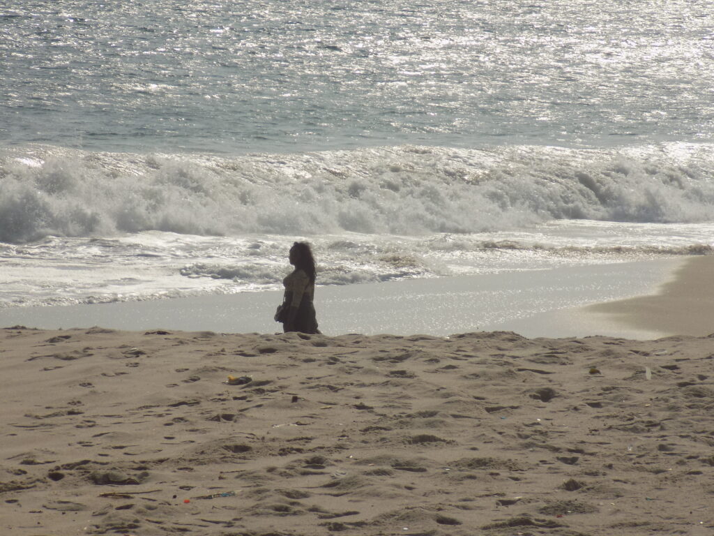 Popular beach in lagos