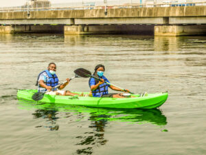 kayaking date idea