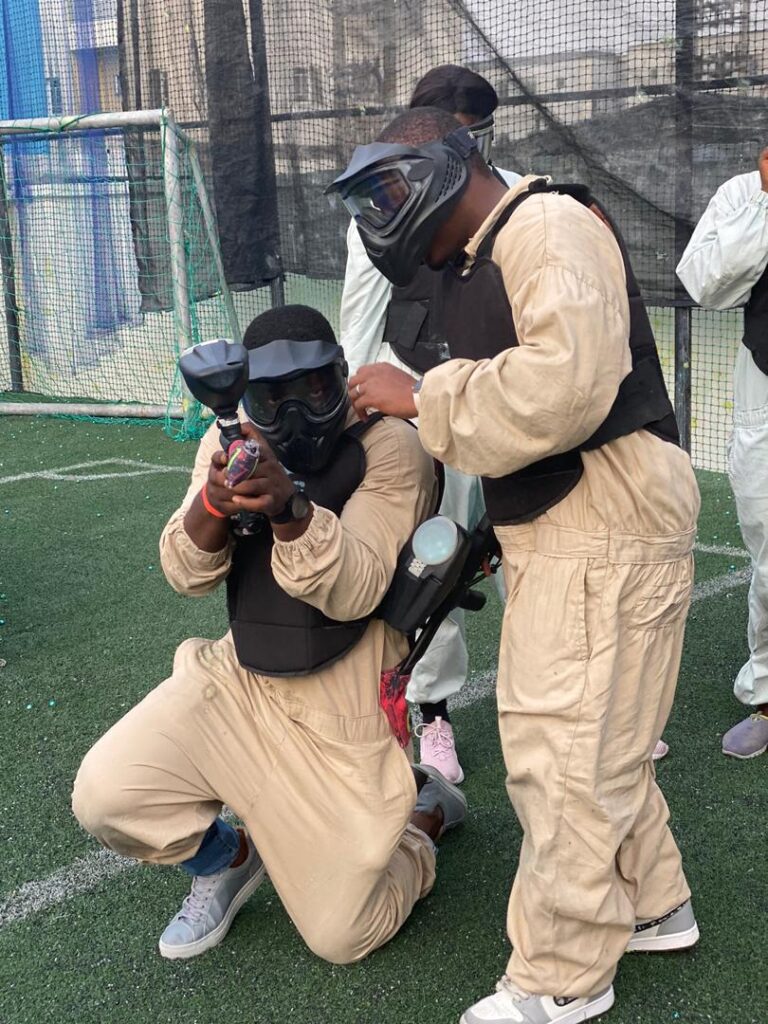 paint ball with kampari