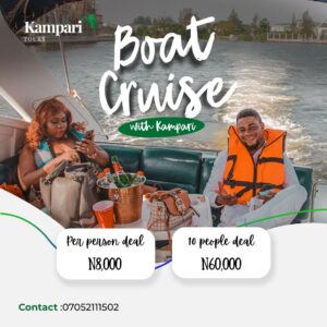 boat cruising hangout in lekki