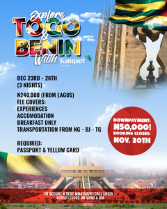 Benin togo tour CRTD 2