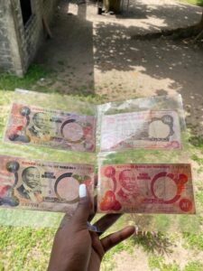 Old Nigeria currency